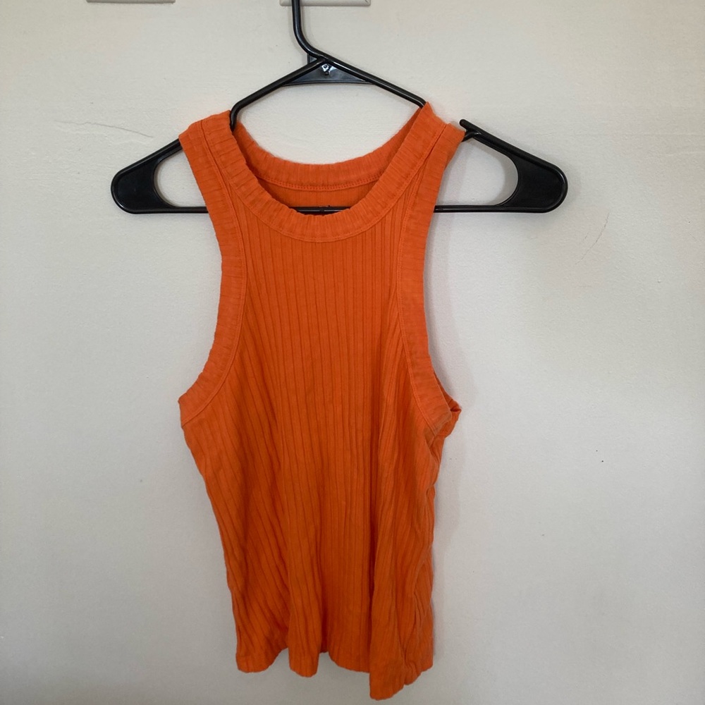 Free people movement orange tank